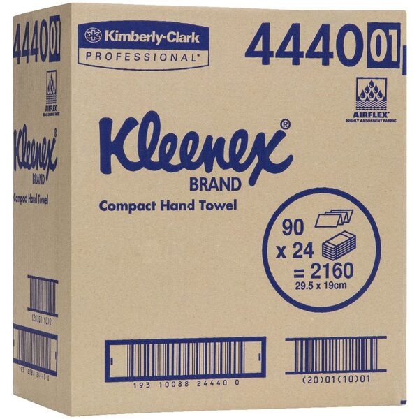 Kleenex Compact Hand Towel Refill 90 Sheet - 24 Pack